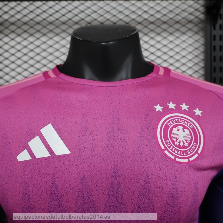 Nuevo Jugadores 2ª Manga Larga Alemania 2024 Purpura Baratas